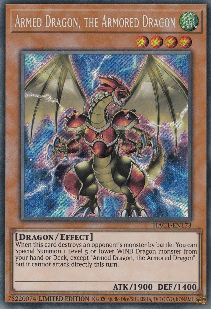 Armed Dragon, the Armored Dragon - Hidden Arsenal: Chapter 1 - YuGiOh