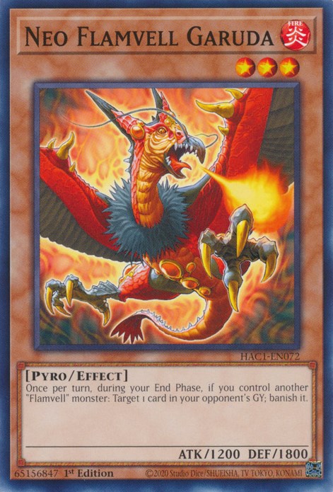 Carta Yu-Gi-Oh! Flamvell Grunika - Super Rara, Edición Ilimitada, Del Set Hidden Arsenal 2