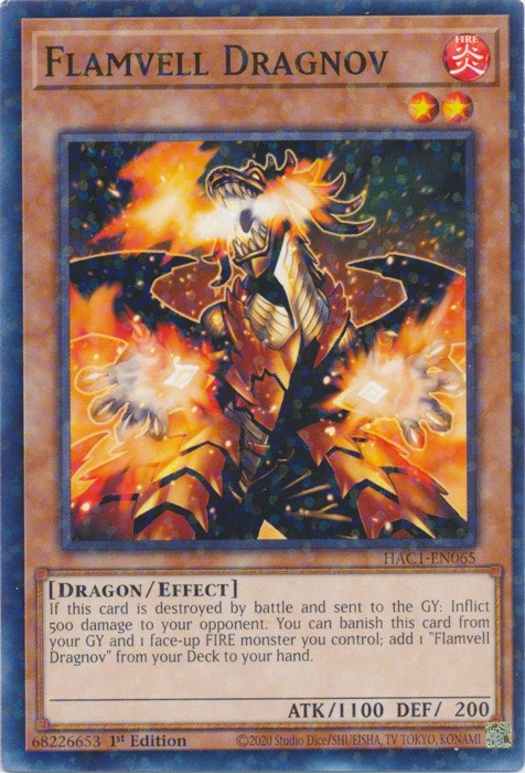 Yu-Gi-Oh! Flamvell Fiend Super Rare Card (DT01-EN072) | Duel Terminal 1 1st Edition Collectible
