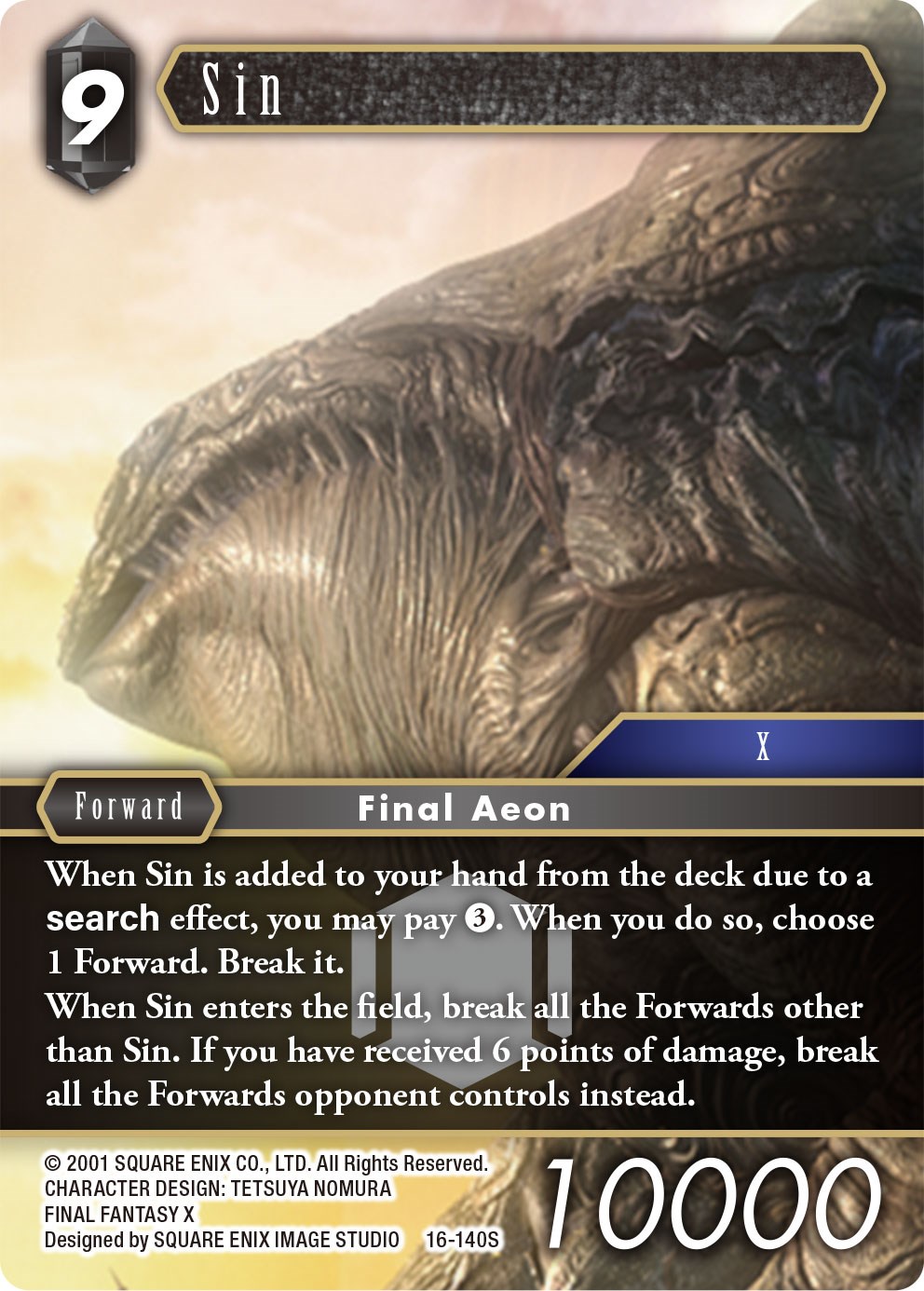 Sin - Emissaries of Light - Final Fantasy TCG