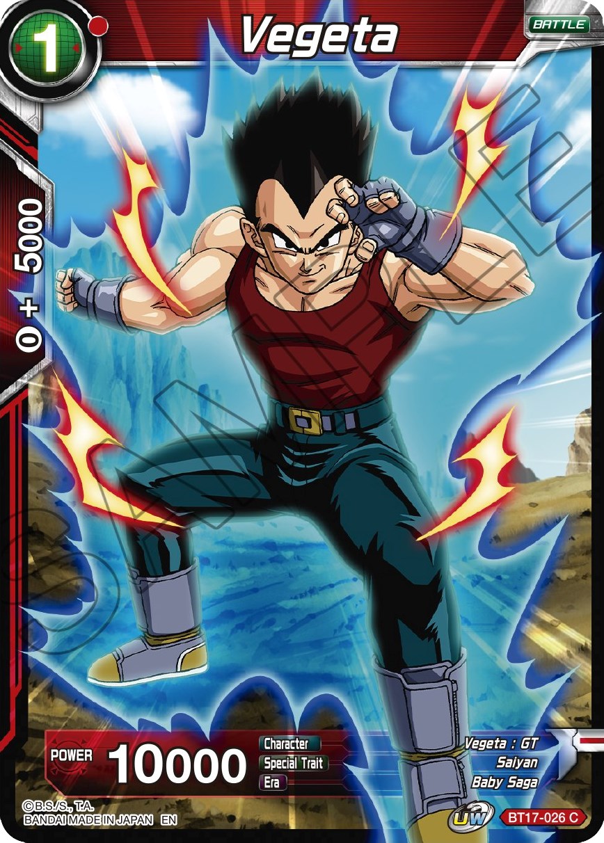 Vegeta Baby Dragon Ball GT | Greeting Card