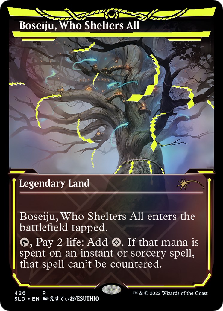 Boseiju, Who Shelters All (Neon Yellow)