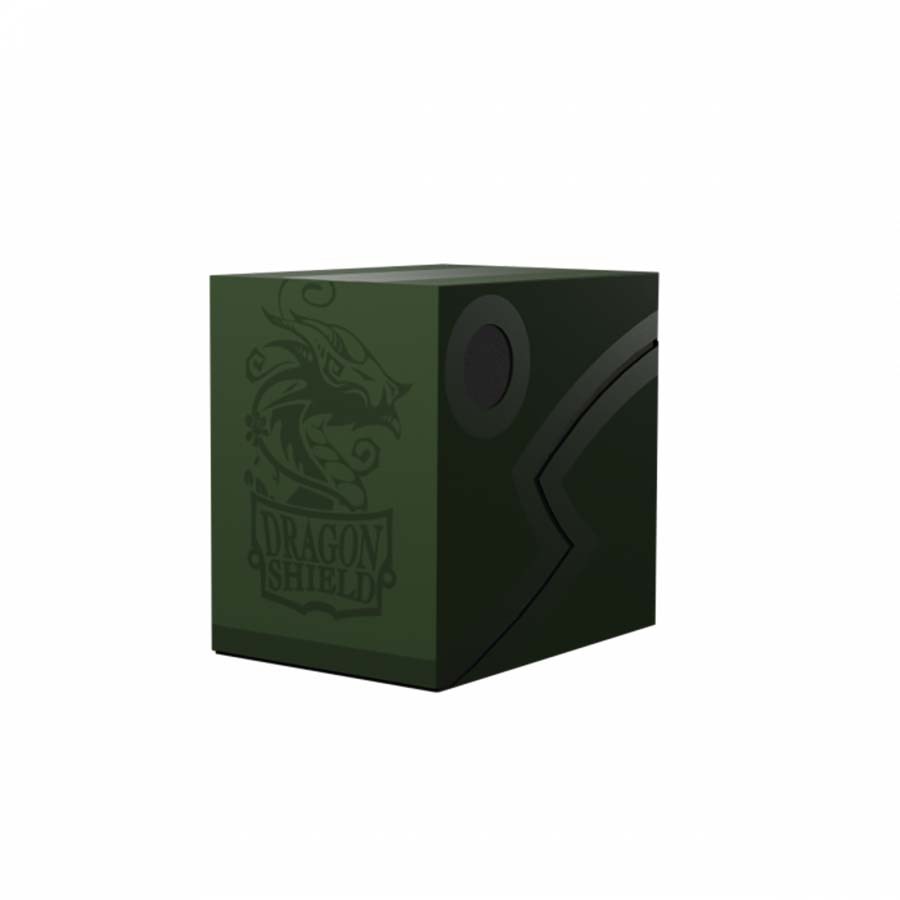 Dragon Shield Revised Double Shell Forest Green (Holds 100+) Dragon