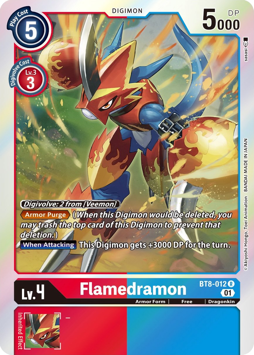 Digimon flamedramon