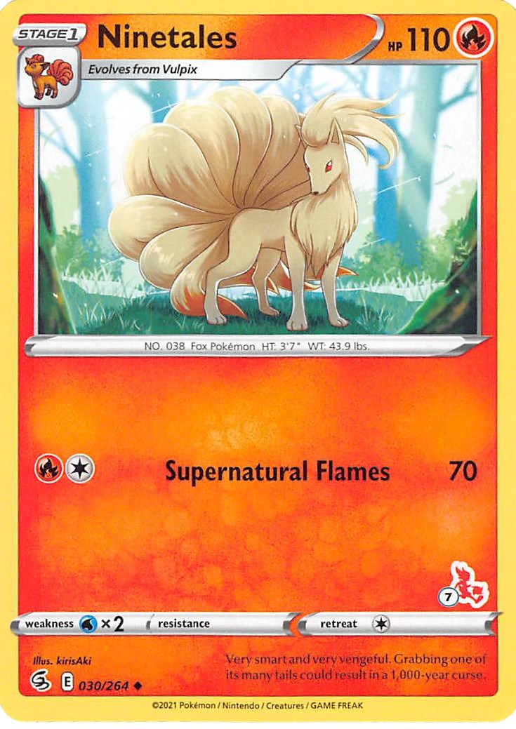 Ninetales card artwork