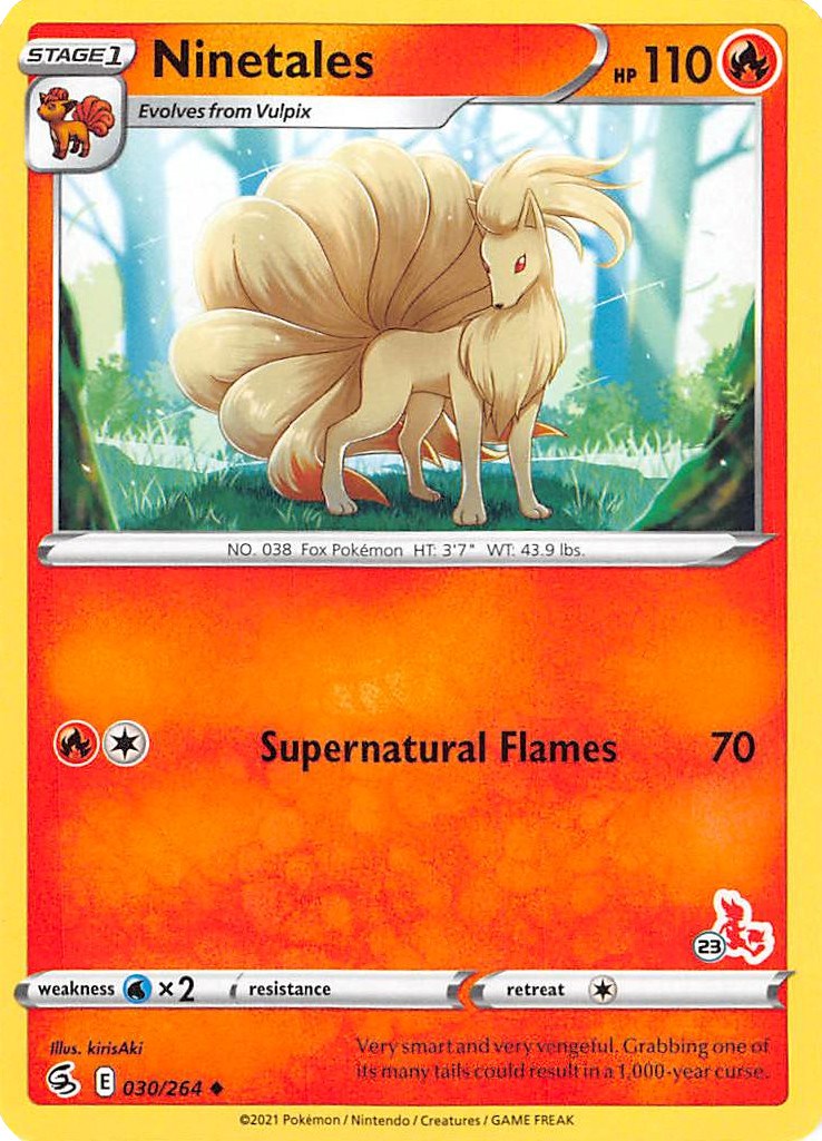 Ninetales card artwork