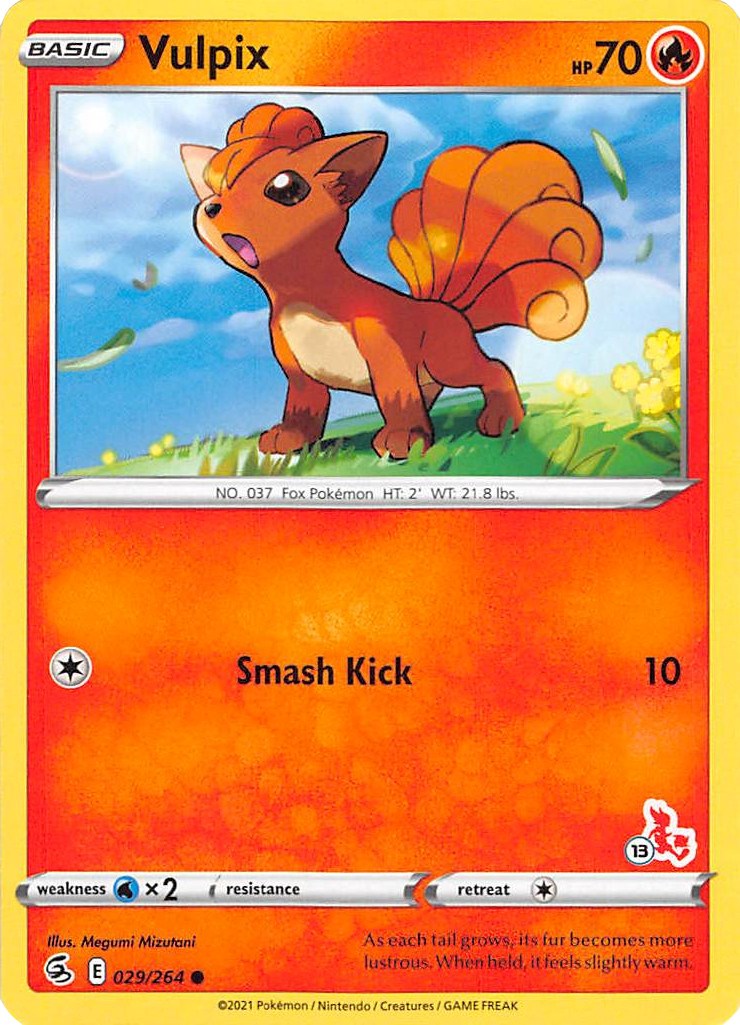 Vulpix card artwork