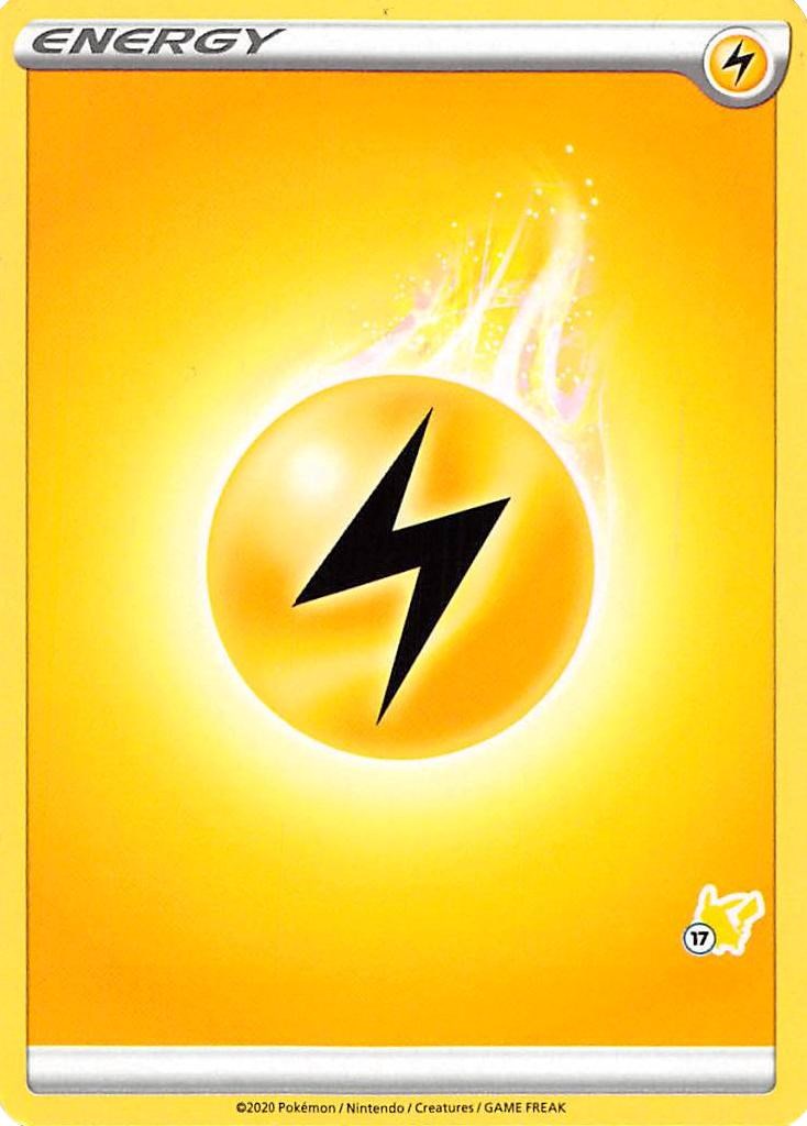Lightning Energy (#17 Pikachu Stamped) card artwork
