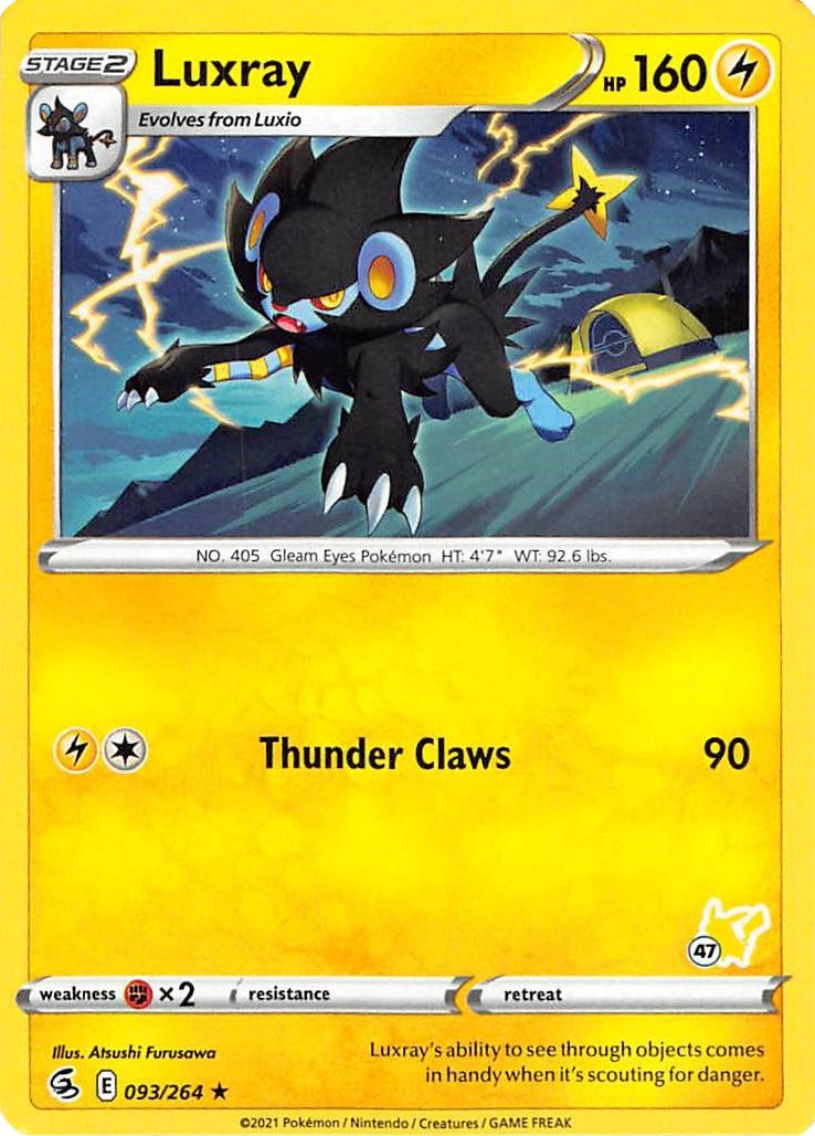 Luxray card artwork