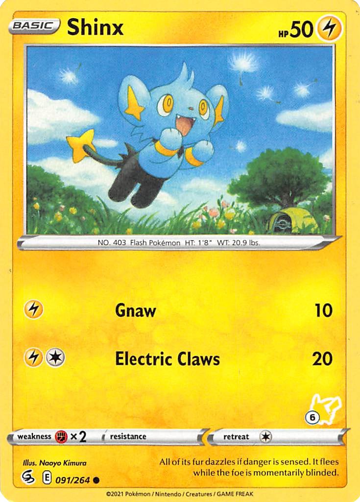 Shinx card artwork