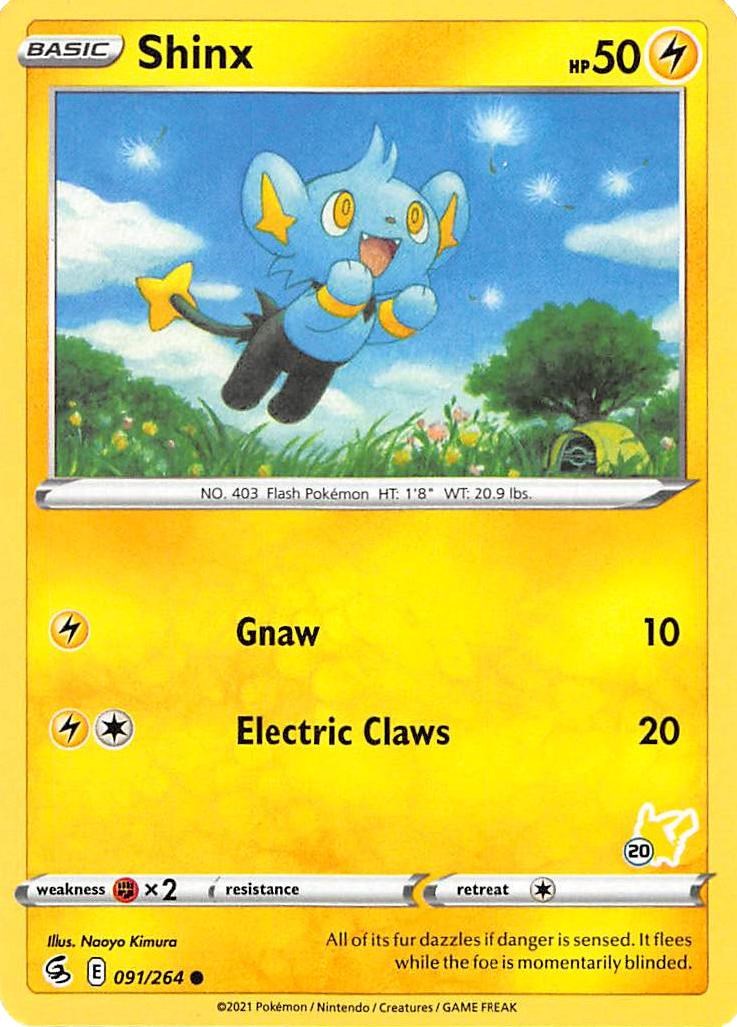Shinx card artwork