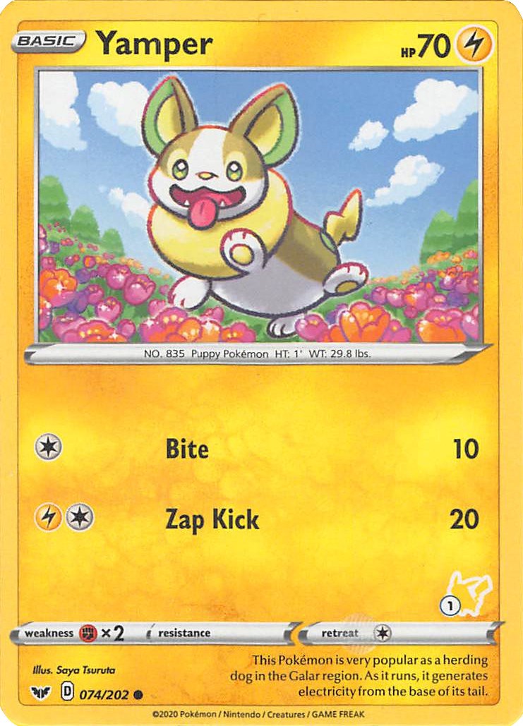 Yamper card artwork