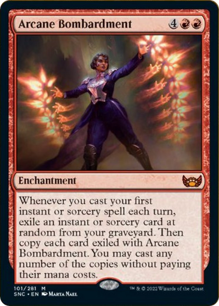 Arcane Bombardment Streets of New Capenna Magic The Gathering