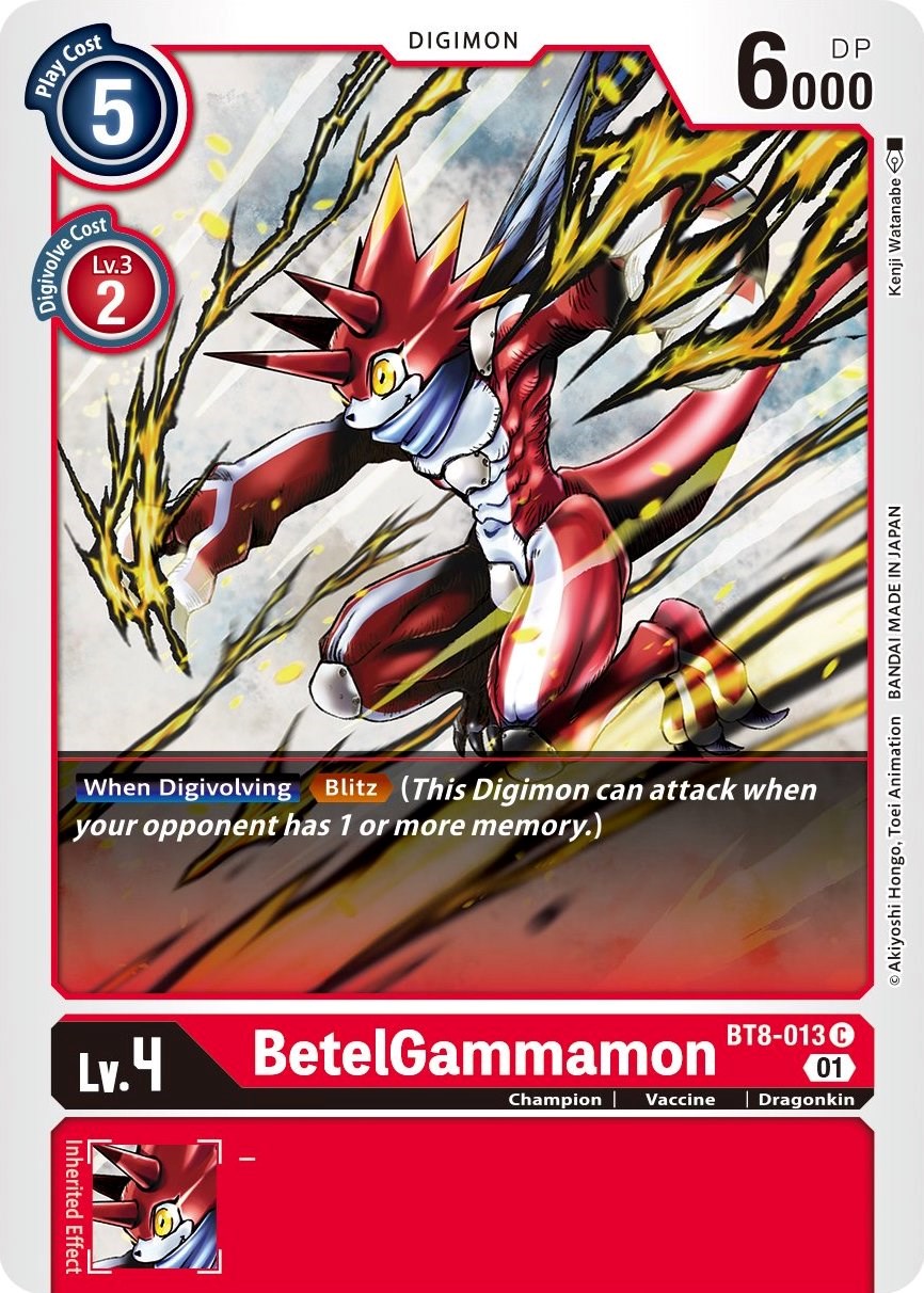 BetelGammamon - New Awakening - Digimon Card Game