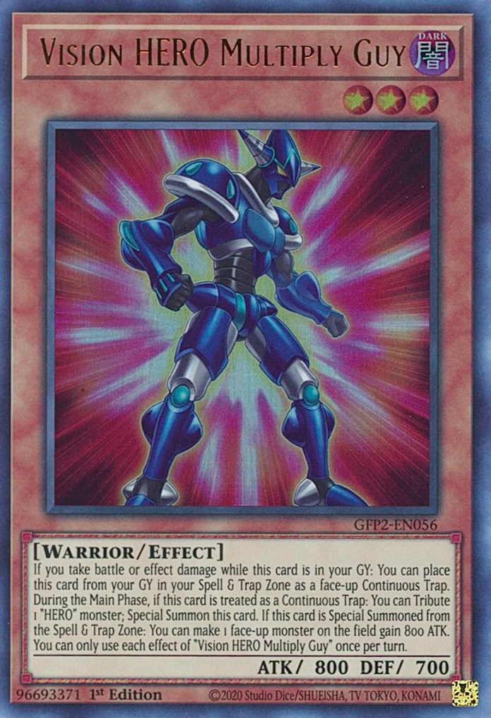 Vision HERO Multiply Guy - Ghosts From the Past: The 2nd Haunting - YuGiOh