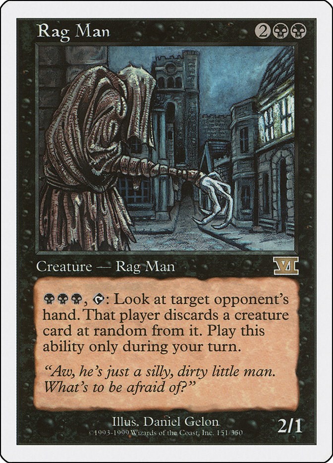 Rag Man - Classic Sixth Edition - Magic: The Gathering