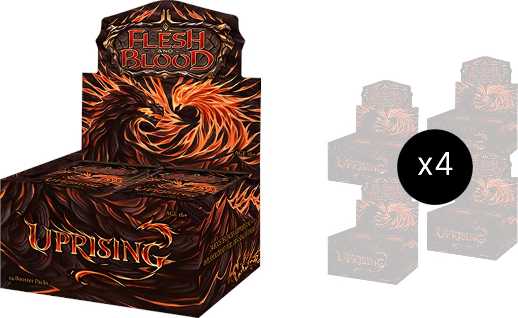 Uprising Booster Box Case - Uprising - Flesh and Blood TCG