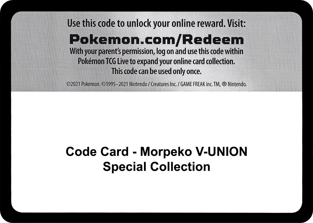 Pokemon Morpeko V-Union Box in Vendita Online