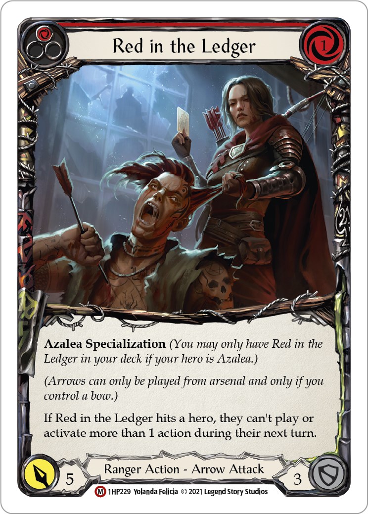 Red in the Ledger - History Pack Vol.1 - Flesh and Blood TCG