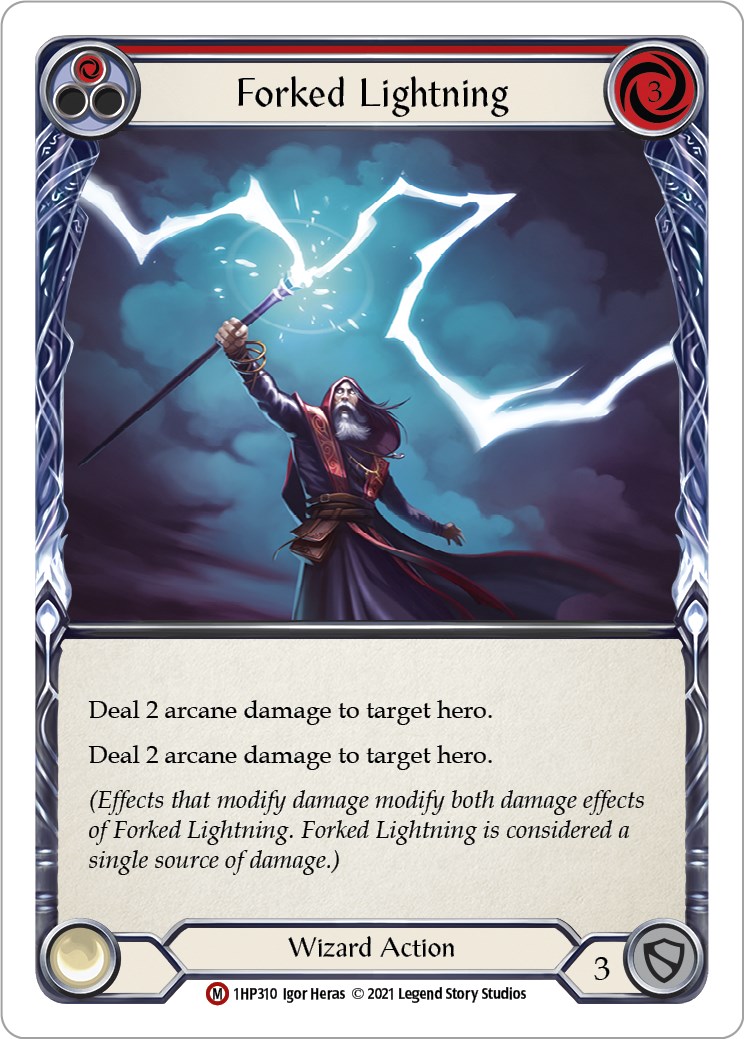 Forked Lightning - History Pack  - Flesh and Blood TCG