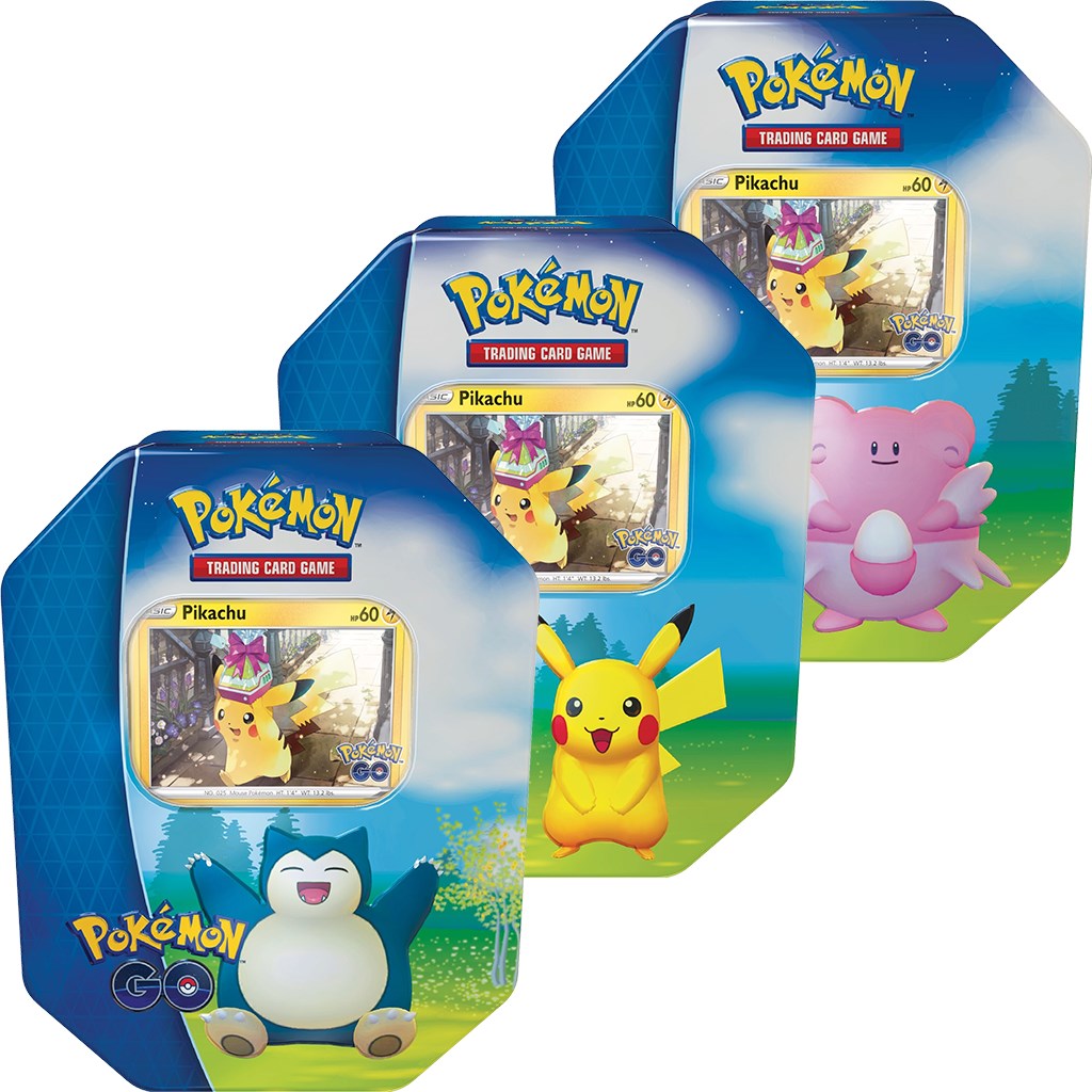 Pokemon Trading Card Game: Pokemon GO Tins (1 of 3 tins chosen at
