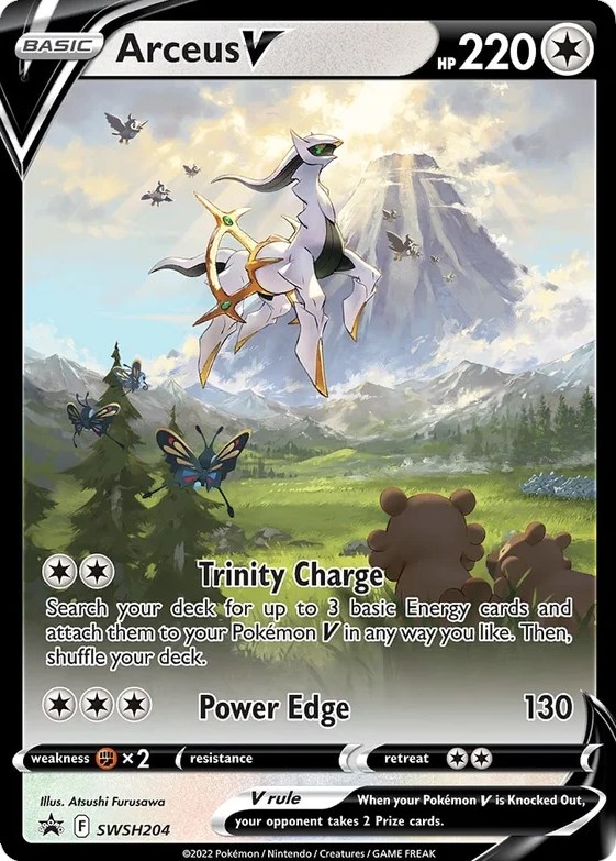 Pokémon Card of the Day: Expert Belt Arceus AR 87