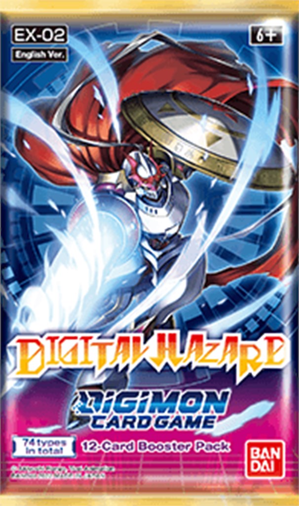 Digital Hazard Booster Pack Digital Hazard Digimon Card Game