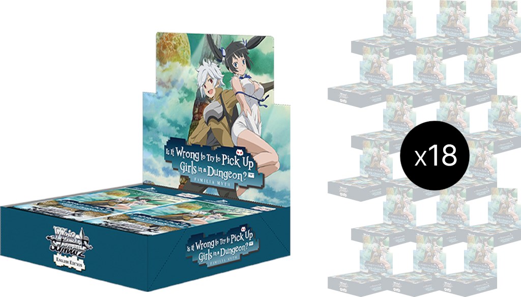 Is it Wrong to Try to Pick Up Girls in a Dungeon? Booster Box Case