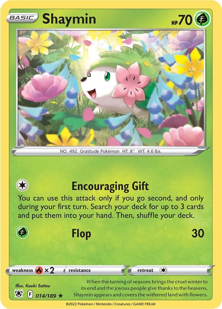 Check the actual value of your Shaymin Pokemon cards on