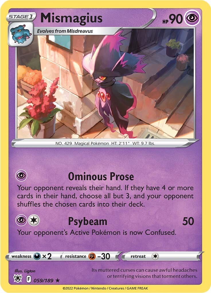 Mismagius card artwork
