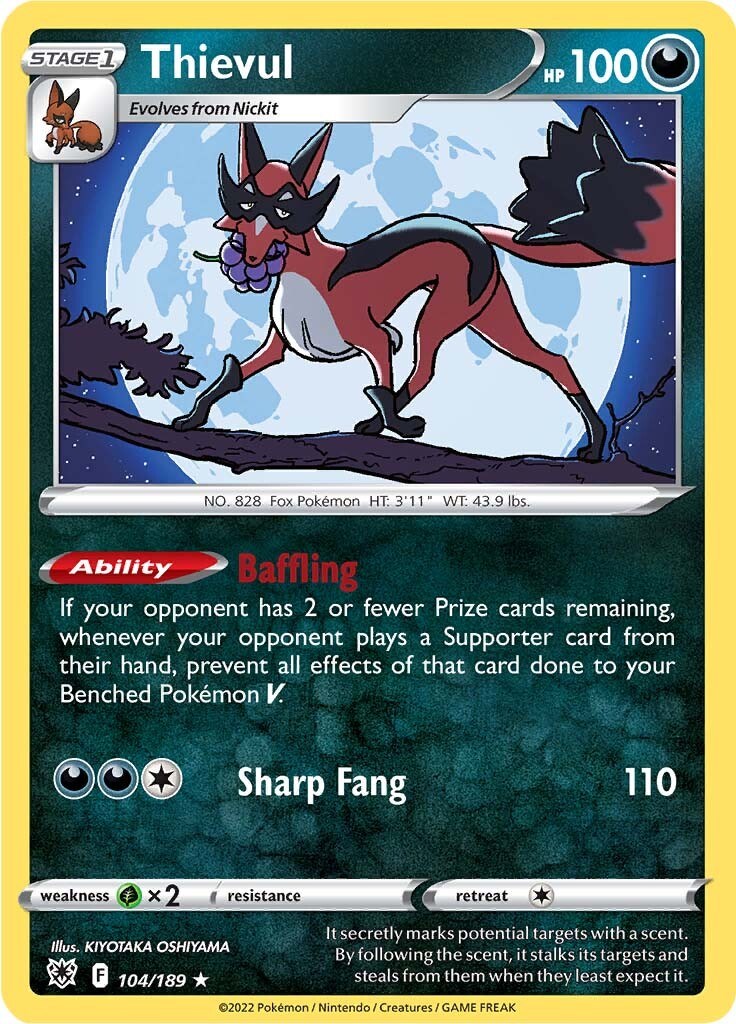 Thievul card artwork