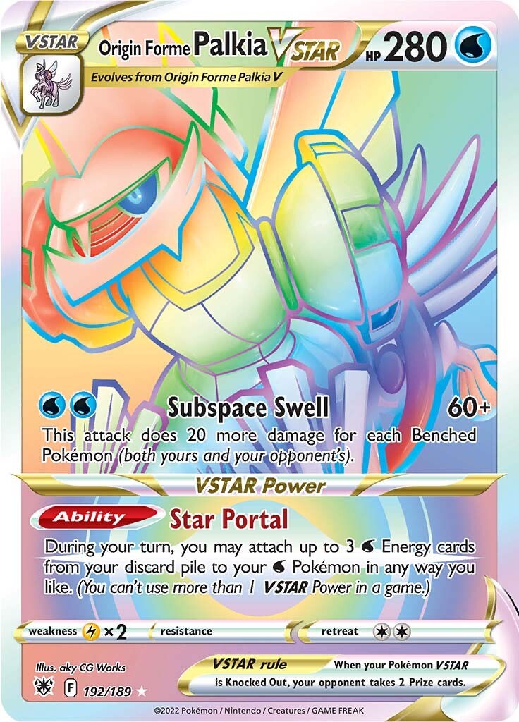 Palkia Vstar - PokemonCard