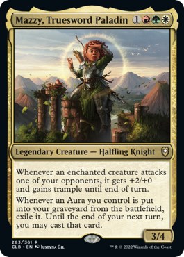 Mazzy, Truesword Paladin - Commander Legends: Battle for Baldur's 