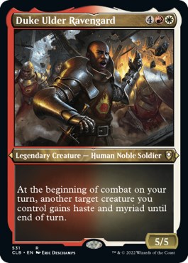 MTG Bhaal, Lord of Murder (527) - Battle for Baldur's Gate - Foil-Etched NM  Rare