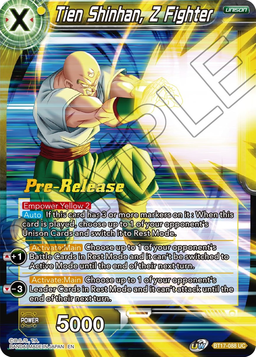 Multi-Form Tien Shinhan - Tournament of Power - Dragon Ball Super CCG