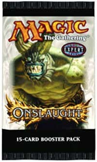 1 Onslaught Sealed Booster Pack Mtg Magic English Fresh from Box 