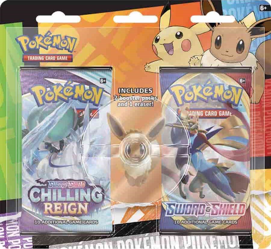 Pokemon 2018 Pokemon Quest Eevee Poxel Box With Eraser