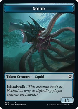 Squid // Copy Double-sided Token - Commander Legends: Battle for Baldur ...