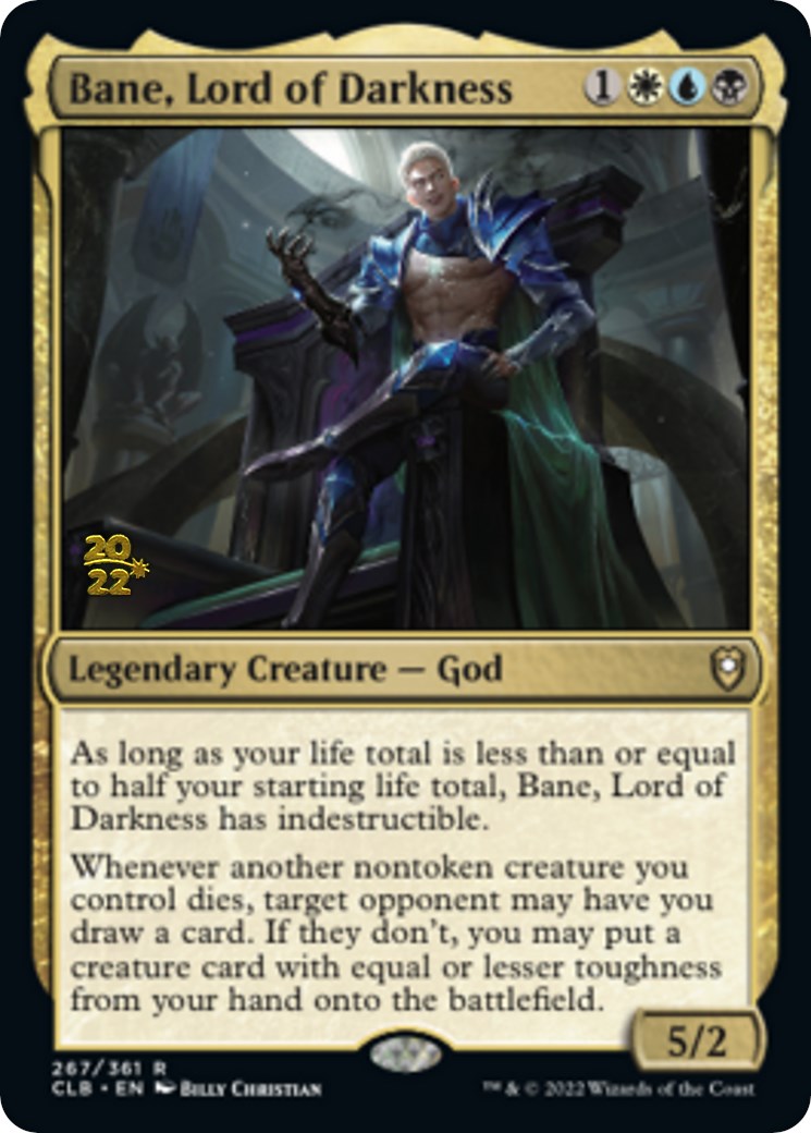 Bane, Lord of Darkness Prerelease Cards Magic The Gathering