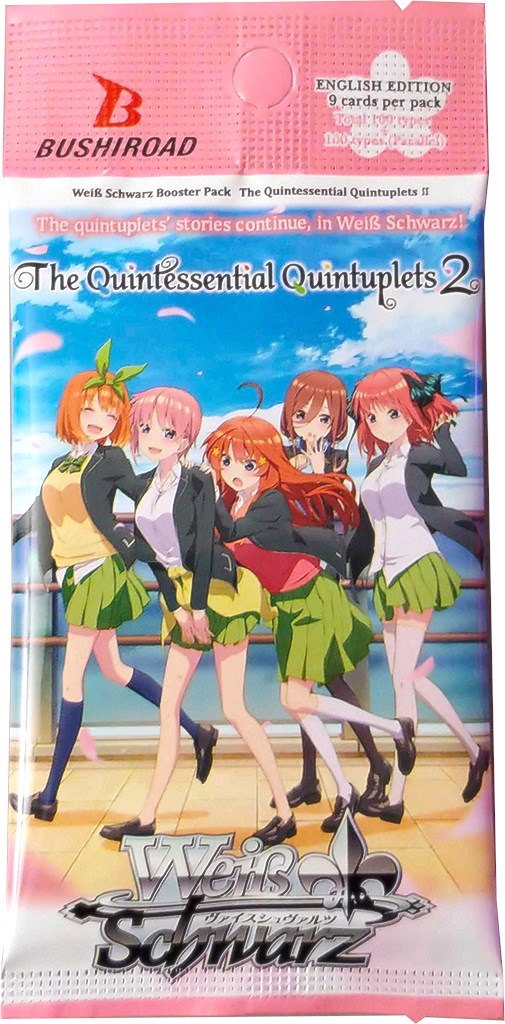 Weiss Schwarz: Quintessential Quintuplets 2 — Bushiroad - PHD Games