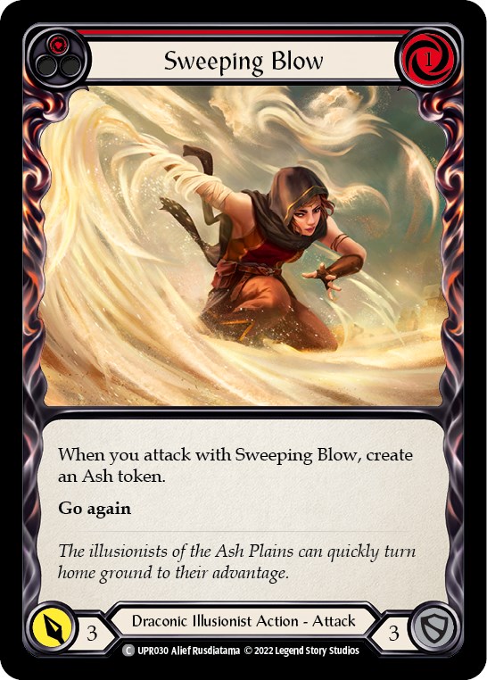 Sweeping Blow (Red) Uprising Flesh and Blood TCG