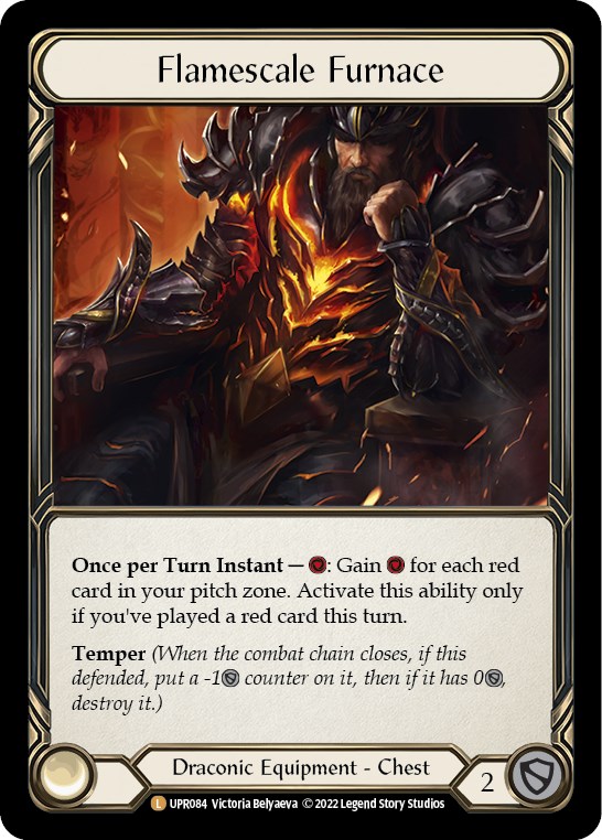 Flamescale Furnace - Uprising - Flesh and Blood TCG