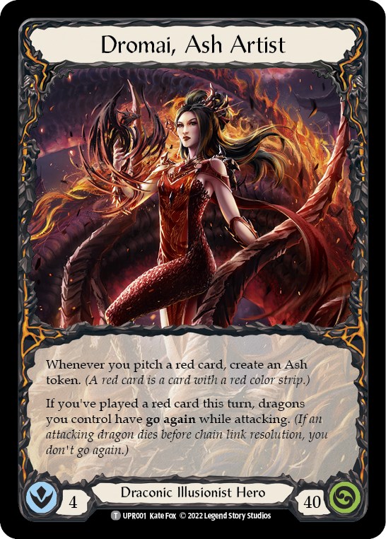 Dromai, Ash Artist // Dromai Uprising Flesh and Blood TCG
