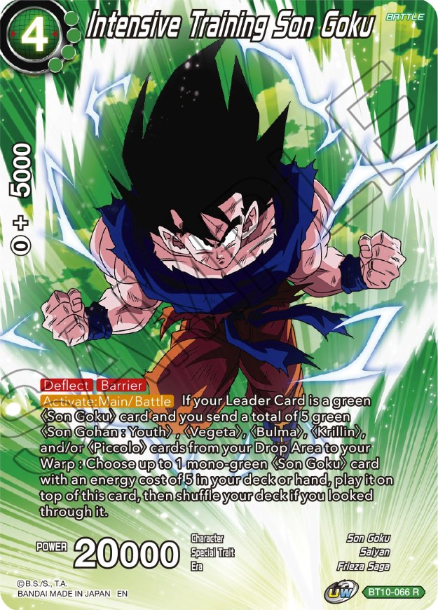 Intensive Training Son Goku - Theme Selection: History of Son Goku ...