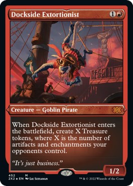 Dockside Extortionist (Foil Etched) - Double Masters 2022 - Magic