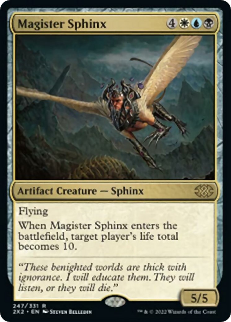 MTG Consecrated Sphinx Double Masters 2022 043/331 Regular Mythic