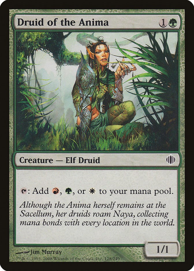 Druid of the Anima - Shards of Alara - Magic: The Gathering