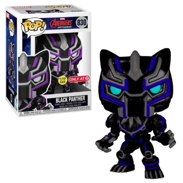 Marvel Avengers Mech Strike: Black Panther (Glow in the Dark) (Target ...