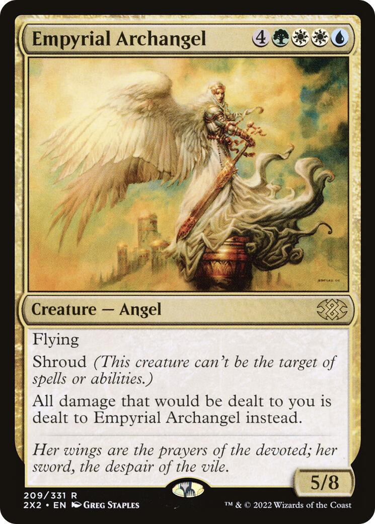 Empyrial Archangel - Double Masters 2022 - Magic: The Gathering