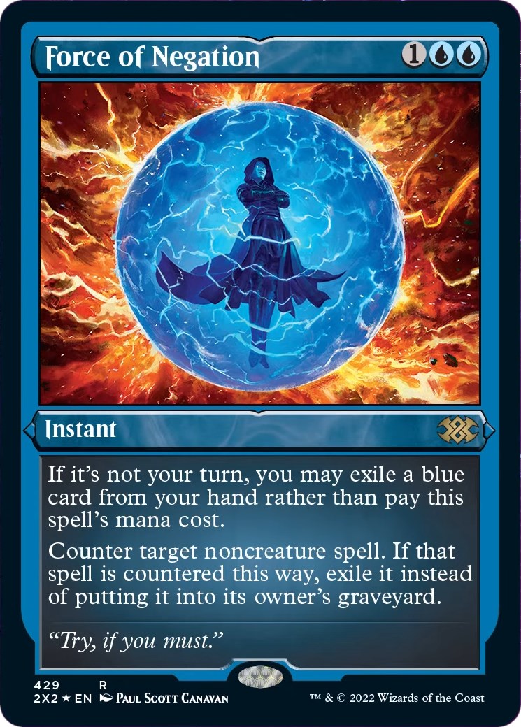 Force of Negation (Foil Etched)